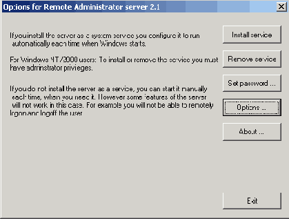  Radmin Server